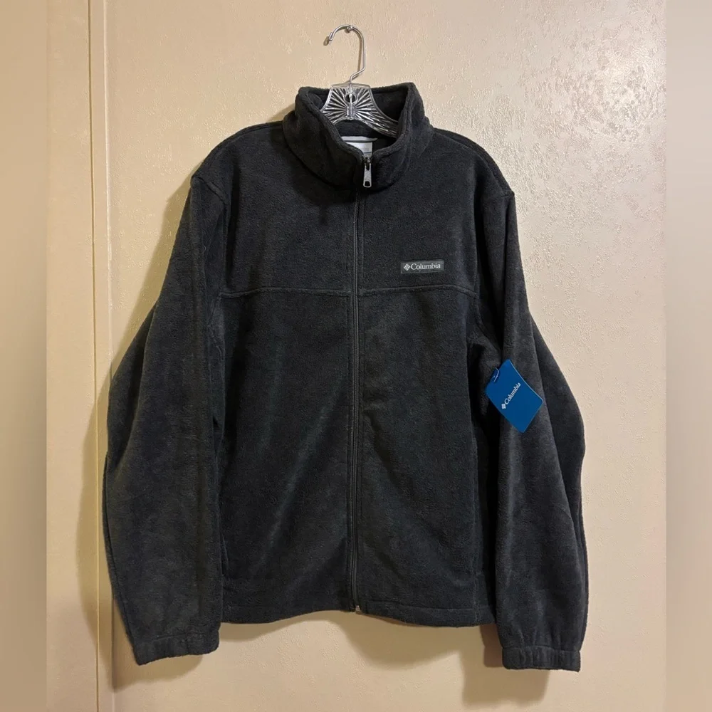 NWT Columbia men’s Mount Grant Fleece Full Zip Jacket sz L